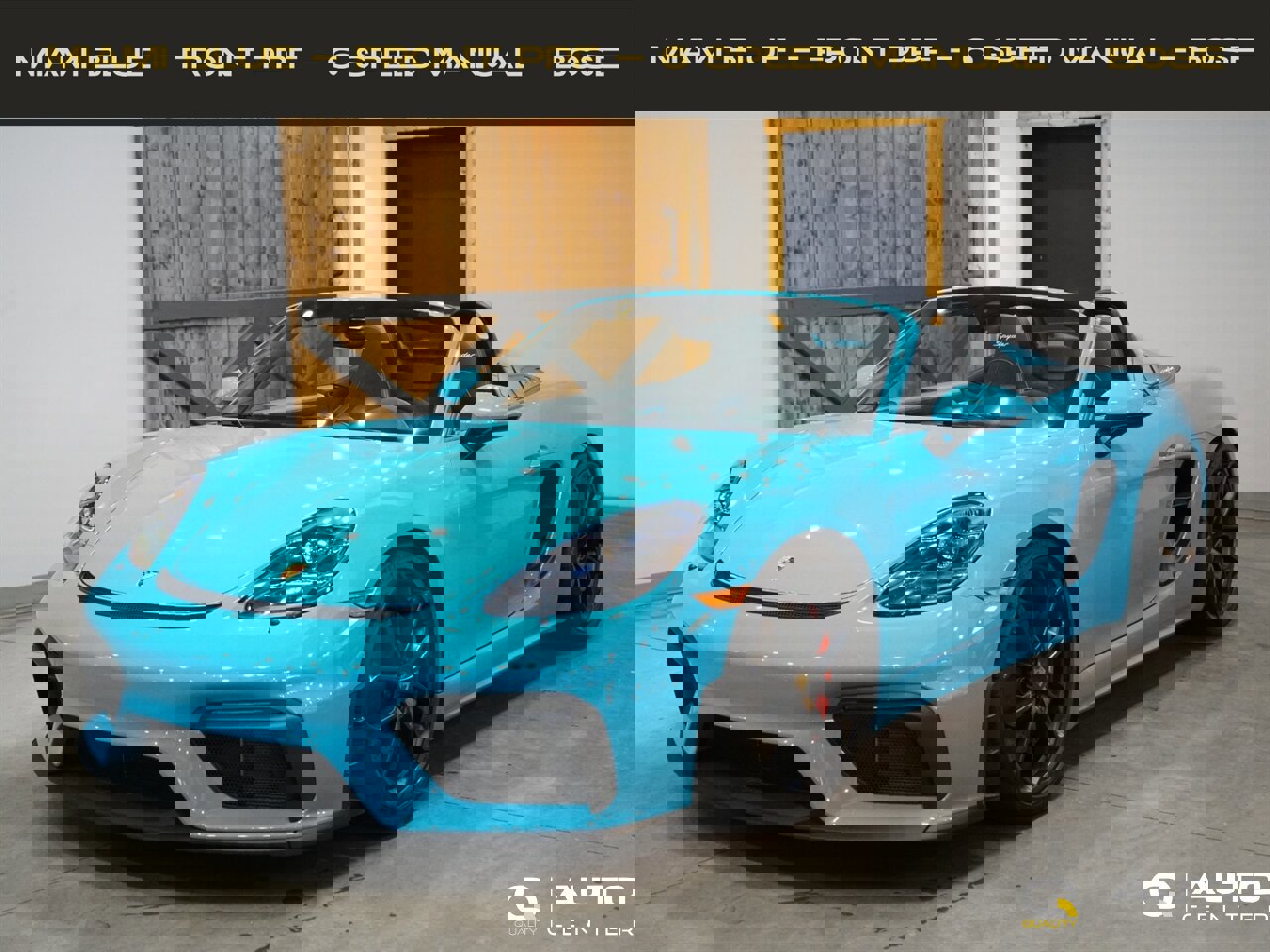 Used 2020 Porsche 718 Boxster Spyder image 1