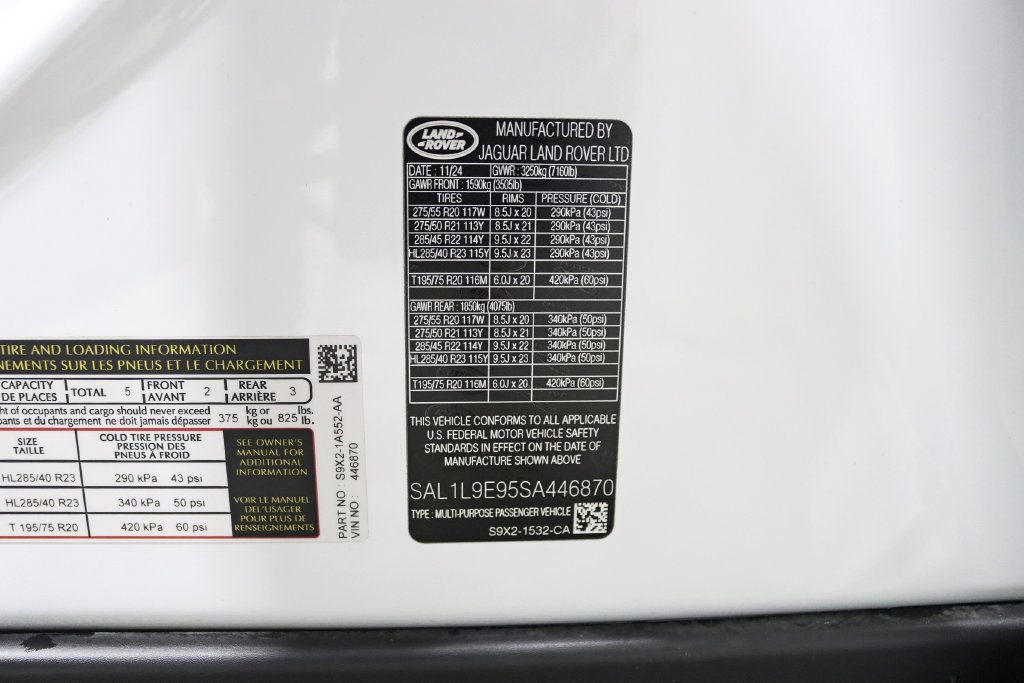 Used 2025 Land Rover Range Rover Sport Dynamic SE AWD/4WD image 42