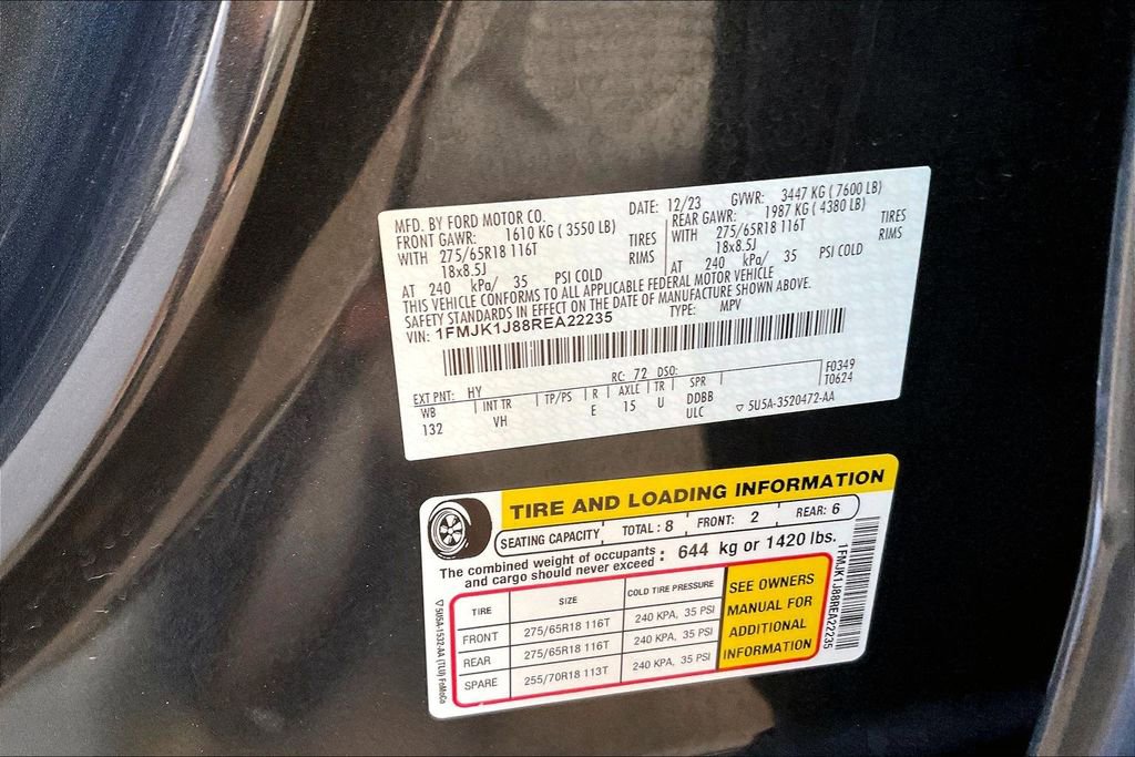 Used 2024 Ford Expedition Max XLT AWD/4WD image 38