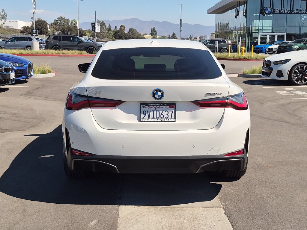 Certified 2025 BMW i4 eDrive40 w/ Parking Assistance Package RWD image 7