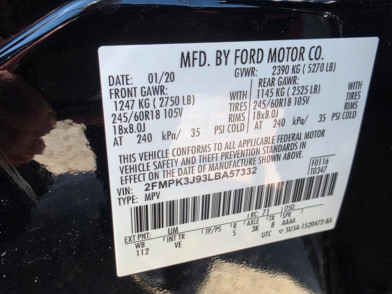 Used 2020 Ford Edge SEL FWD image 29