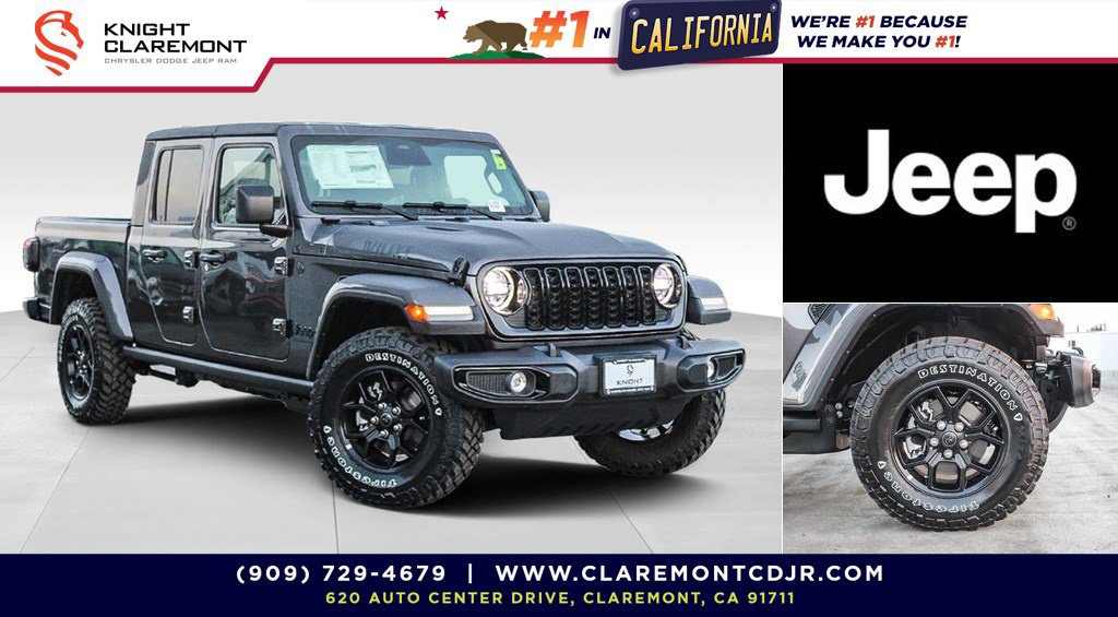 New 2026 Jeep Gladiator Sport AWD/4WD 360° Tour