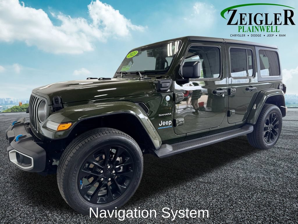 Used 2023 Jeep Wrangler Unlimited Sahara w/ Cold Weather Group AWD/4WD image 2