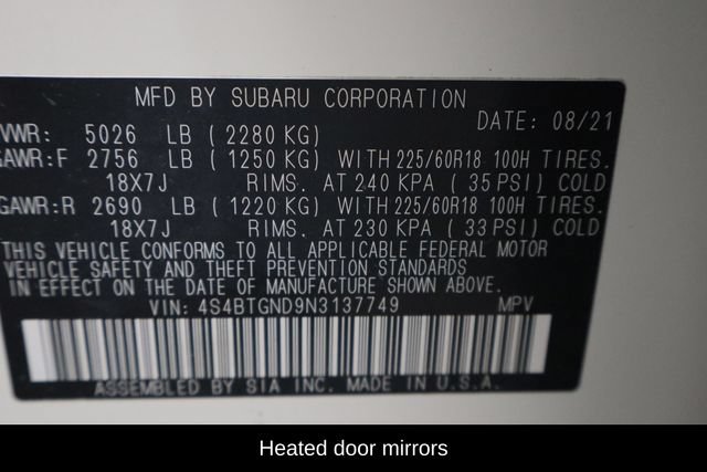 Used 2022 Subaru Outback Limited XT AWD/4WD image 25