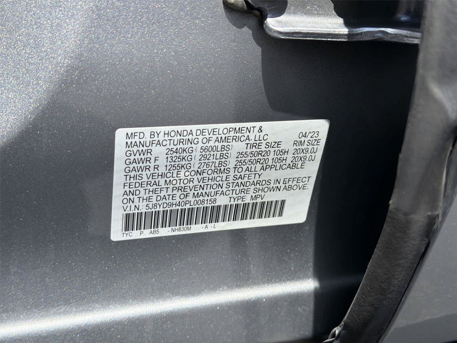 Certified 2023 Acura MDX w/ Technology Package FWD image 23