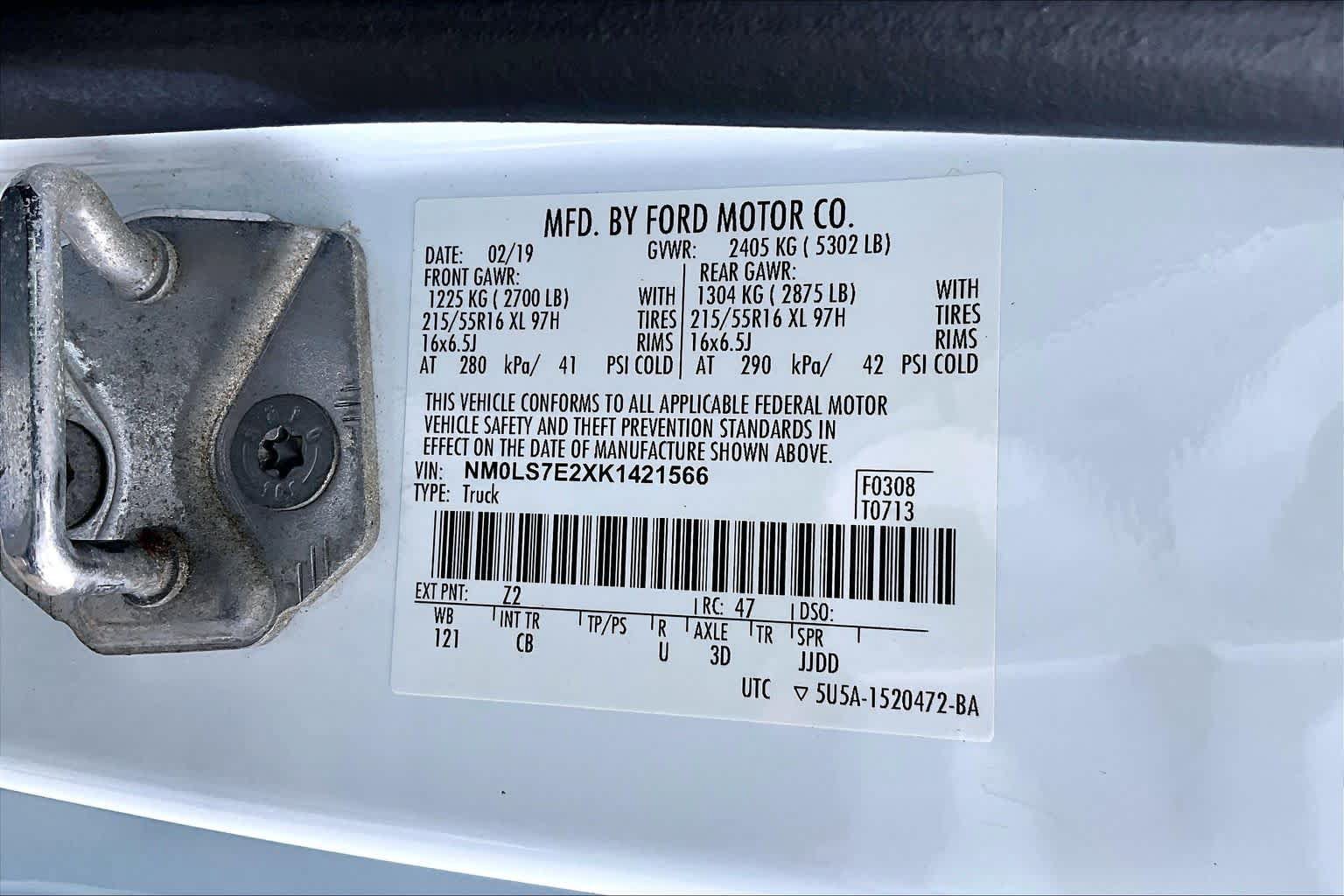 Used 2019 Ford Transit Connect XL FWD image 34