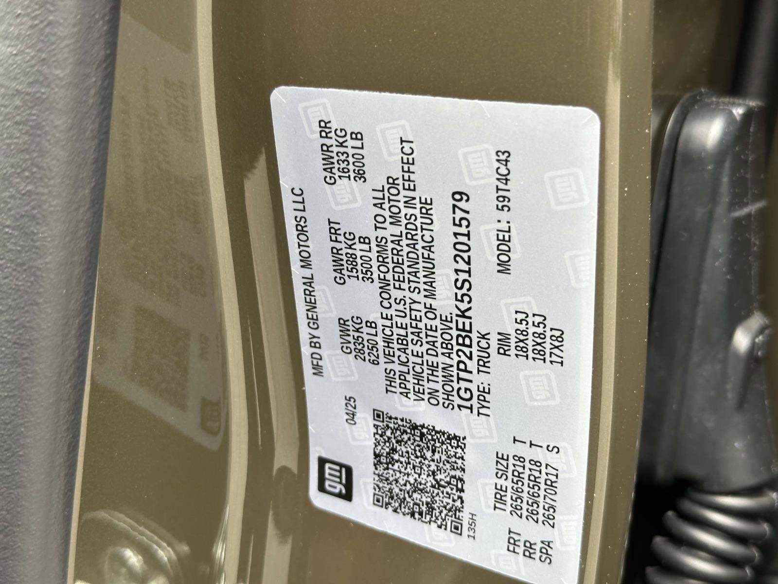 New 2025 GMC Canyon Elevation w/ Convenience Package image 25