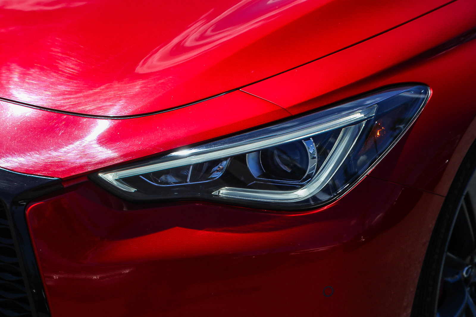 Used 2022 INFINITI Q60 Red Sport 400 w/ Cargo Package RWD image 4
