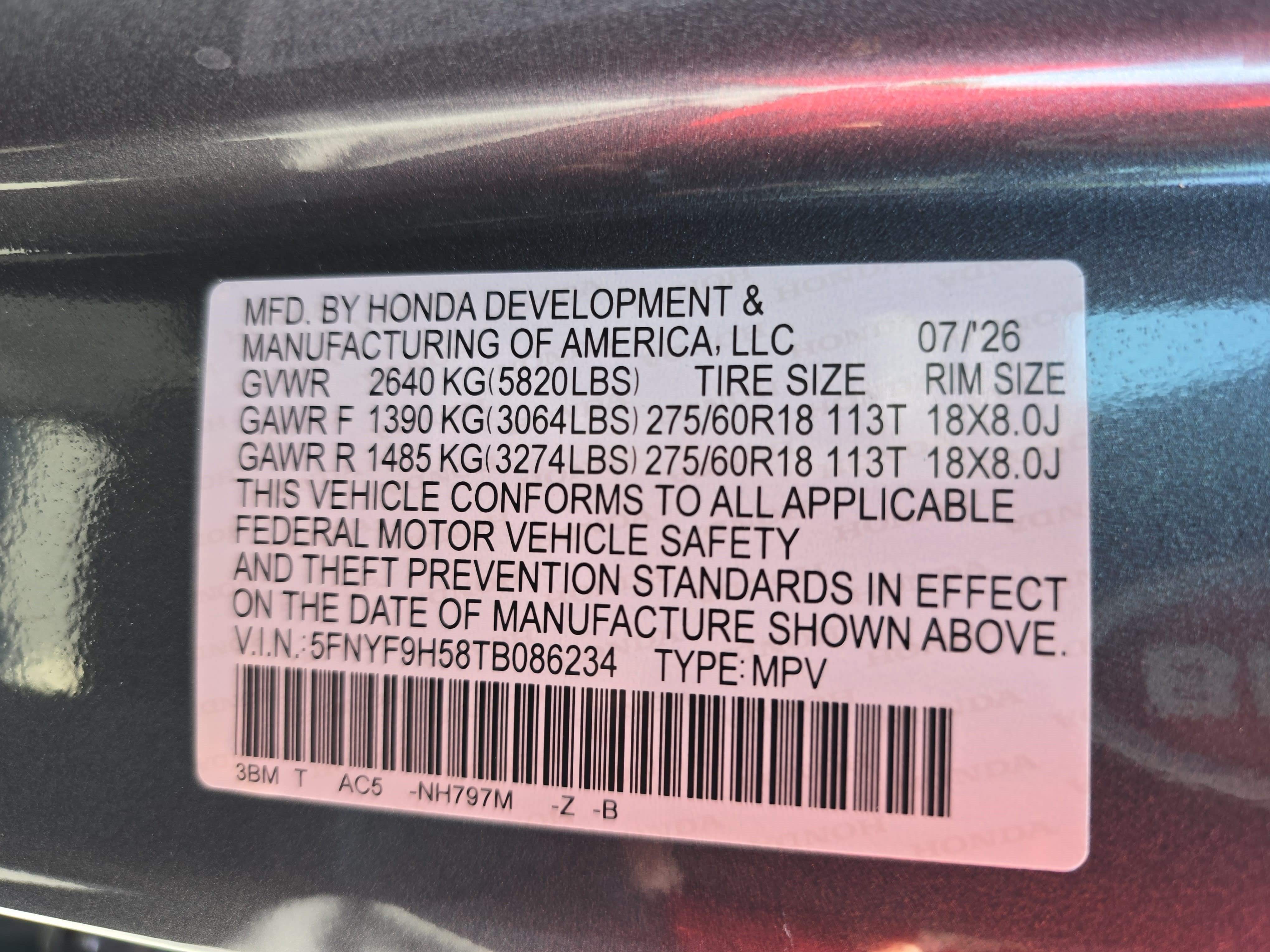 New 2026 Honda Passport TrailSport image 35