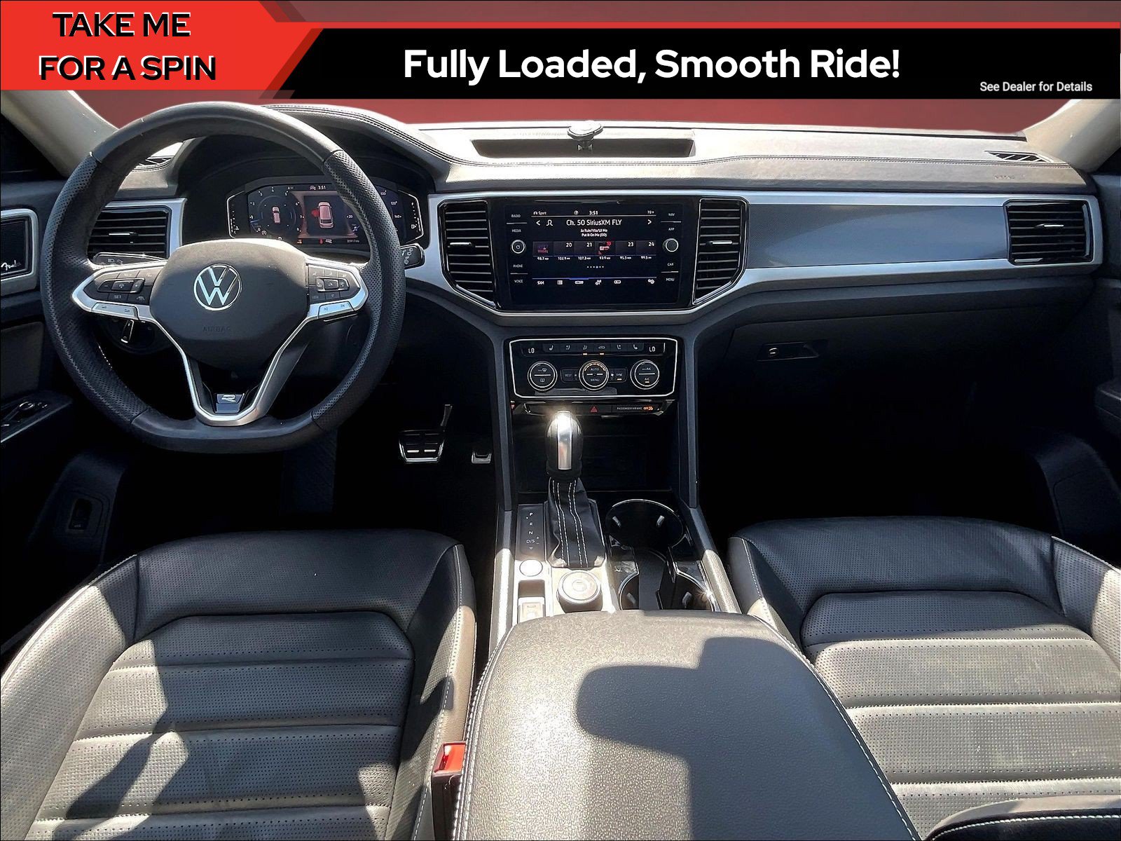 Used 2023 Volkswagen Atlas SEL Premium AWD/4WD image 7