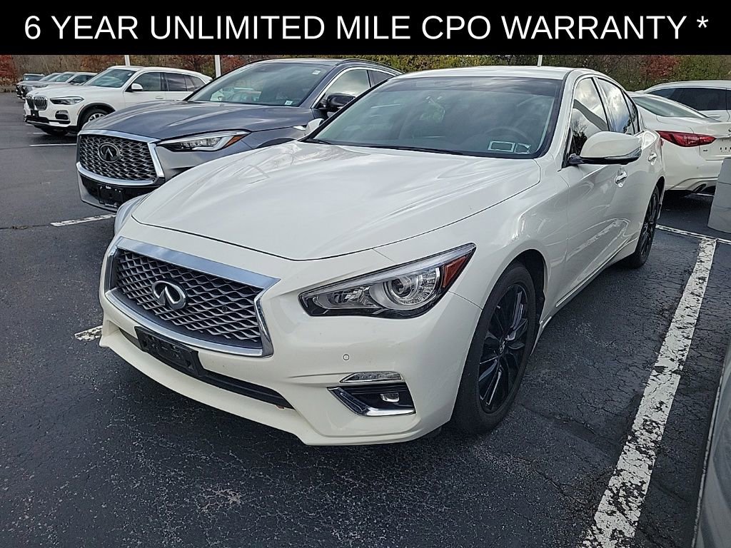 Certified 2023 INFINITI Q50 Luxe w/ Cargo Package image 3