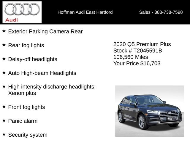 Used 2020 Audi Q5 2.0T Premium Plus AWD/4WD image 30