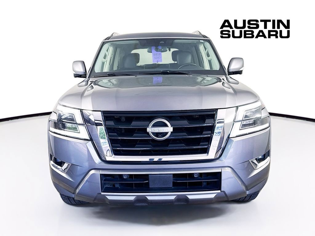 Used 2021 Nissan Armada SL w/ Captain's Chairs Package RWD image 2