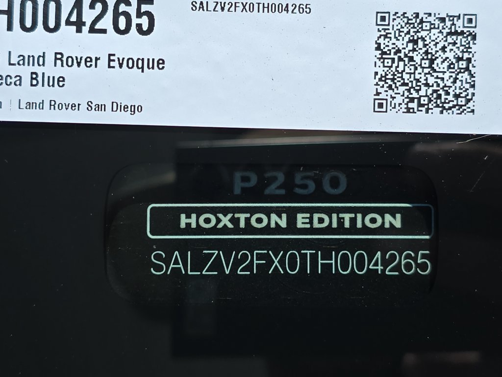 New 2026 Land Rover Range Rover Evoque Hoxton AWD/4WD image 36