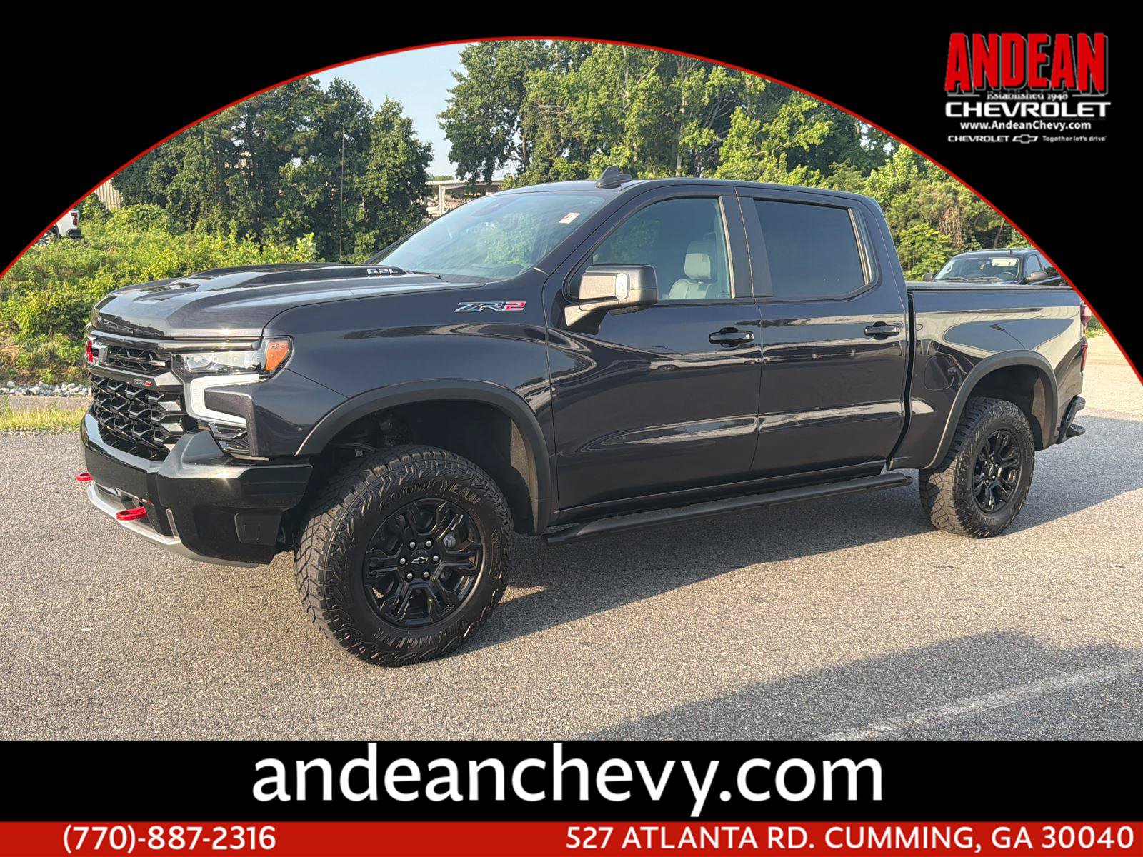 Used 2023 Chevrolet Silverado 1500 ZR2 w/ Technology Package AWD/4WD image 1