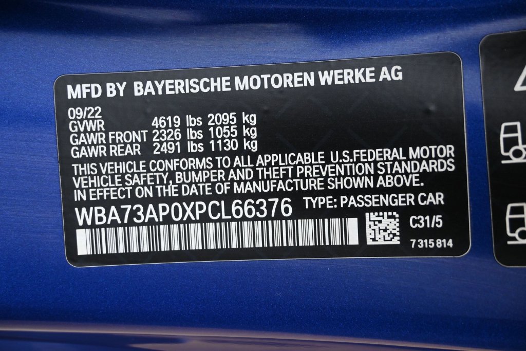 Used 2023 BMW 430i xDrive Coupe w/ M Sport Package AWD/4WD image 34