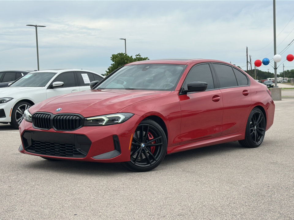 Certified 2023 BMW 330i Sedan w/ M Sport Package RWD image 1