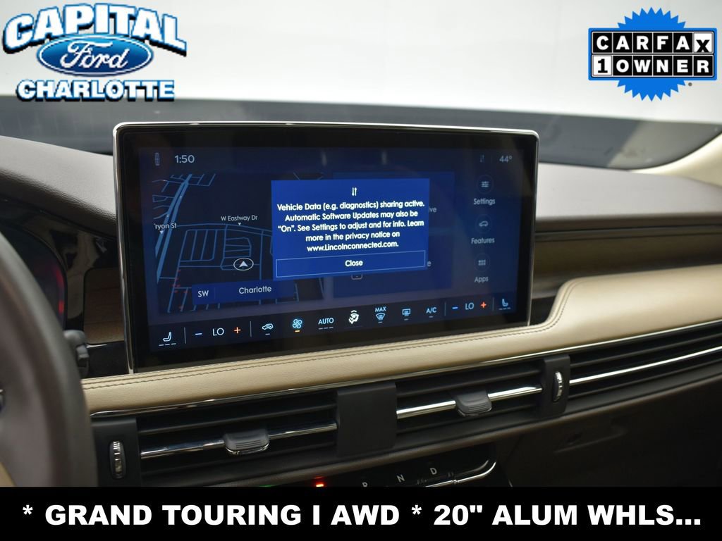 Used 2024 Lincoln Corsair Grand Touring w/ Rear Removable Package Tray image 15