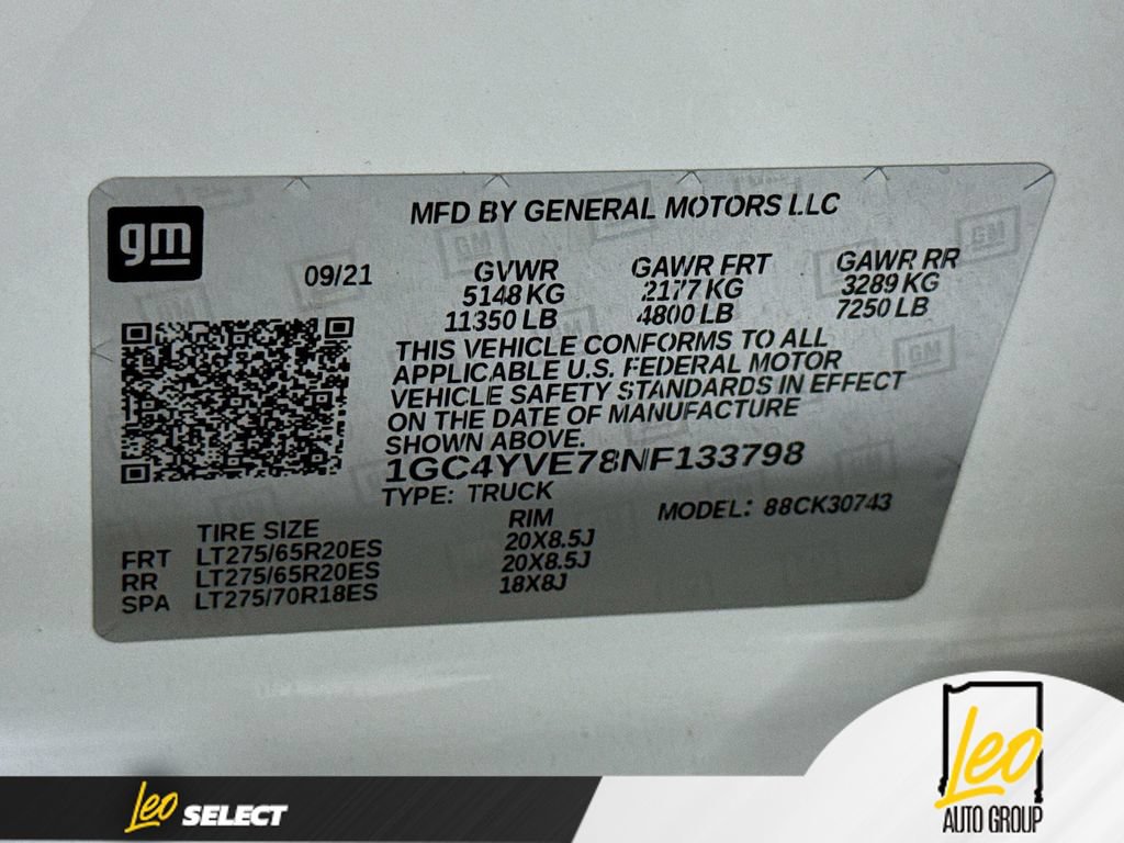 Used 2022 Chevrolet Silverado 3500 High Country w/ Technology Package AWD/4WD image 36