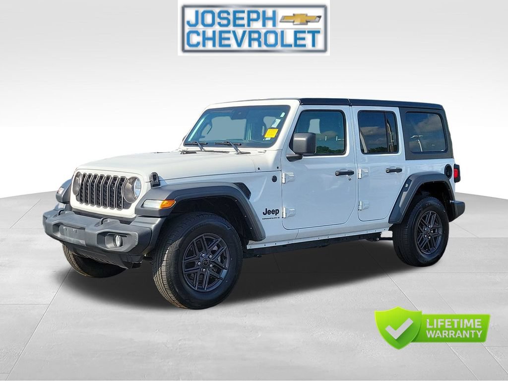 Used 2024 Jeep Wrangler Unlimited Sport AWD/4WD video 2