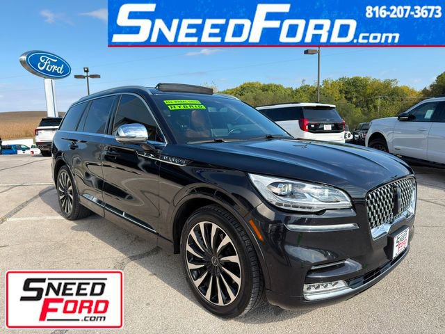 Used 2021 Lincoln Aviator Black Label Grand Touring w/ Class IV Trailer Tow Package