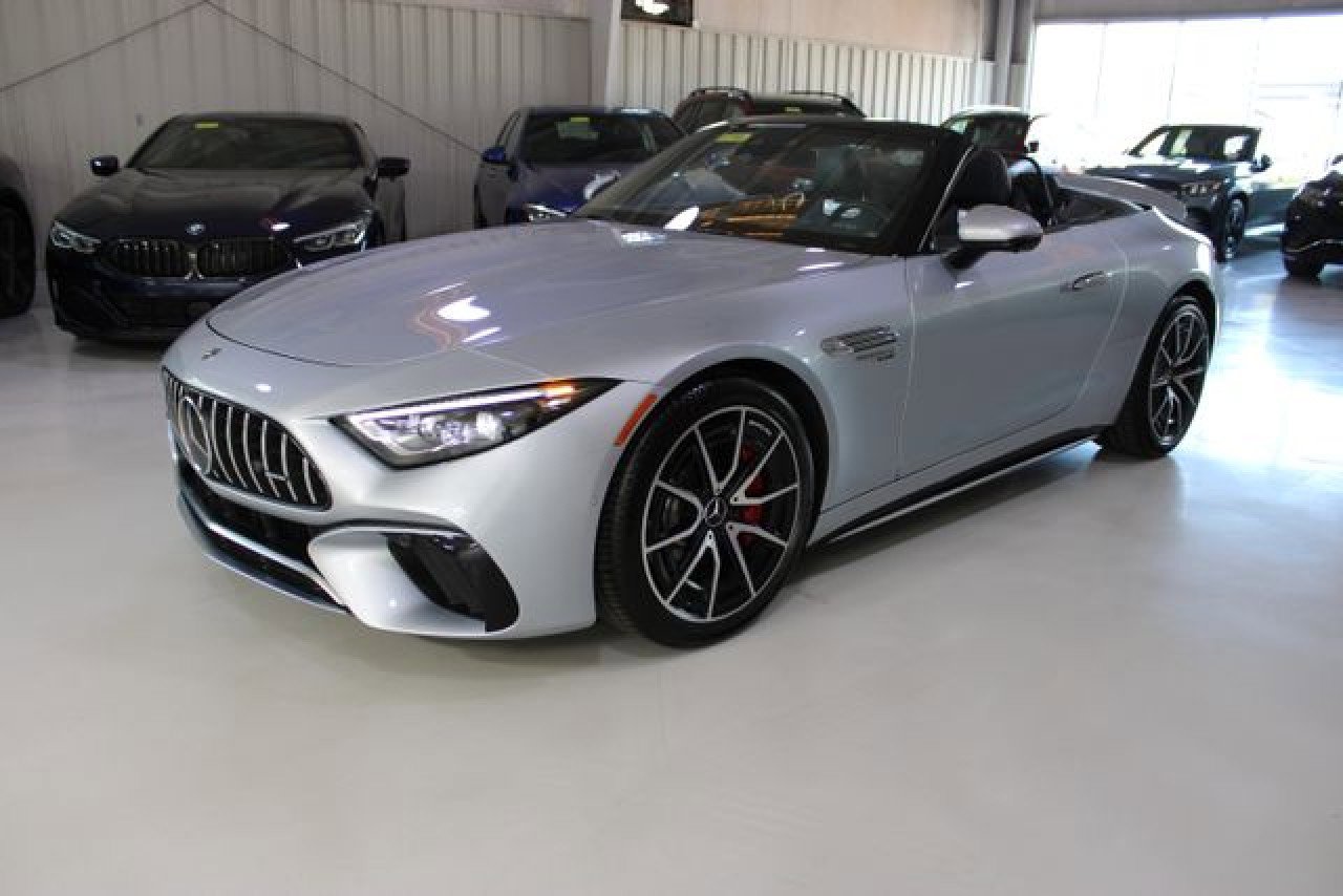 Used 2022 Mercedes-Benz SL 55 AMG 4MATIC image 54