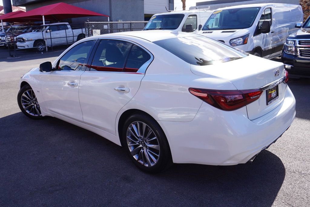 Used 2018 INFINITI Q50 Luxe w/ Cargo Package (L95) RWD image 4