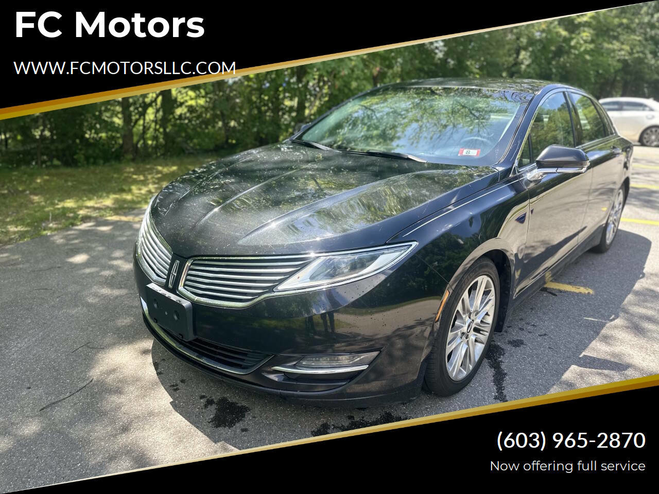 Used 2015 Lincoln MKZ AWD w/ Equipment Group 102A Reserve
