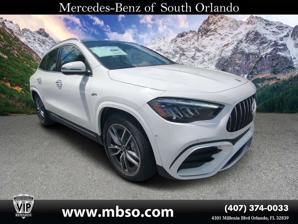 New 2025 Mercedes-Benz GLA 35 AMG 4MATIC