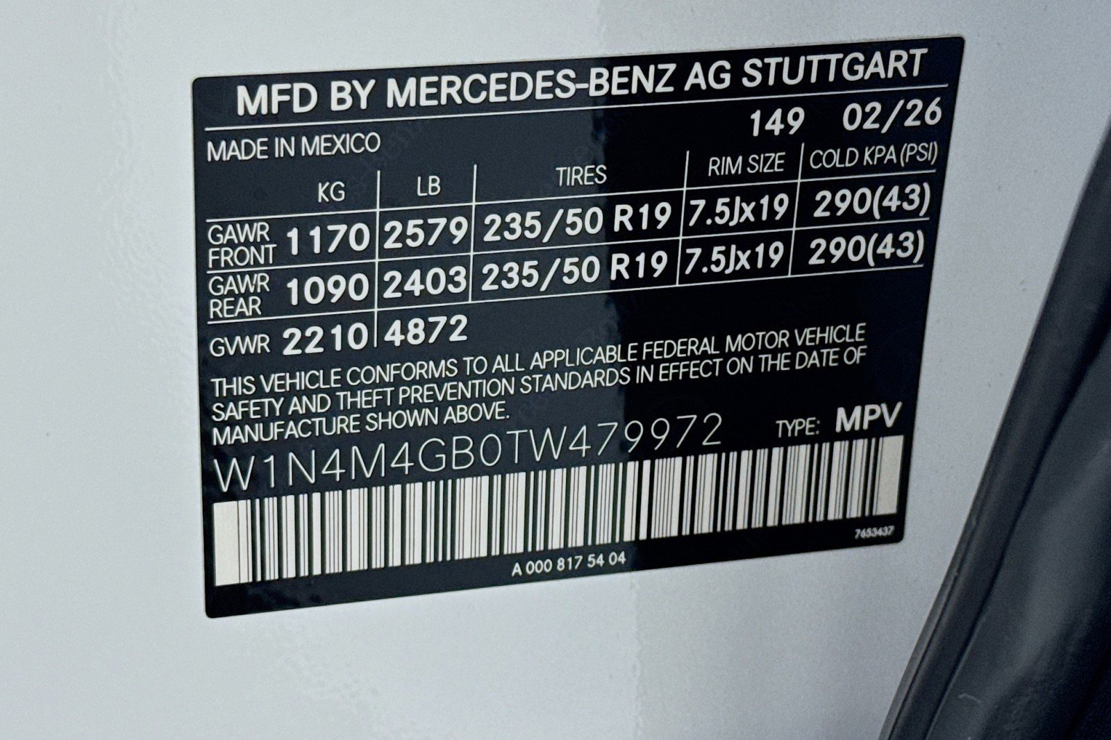 New 2026 Mercedes-Benz GLB 250 image 24