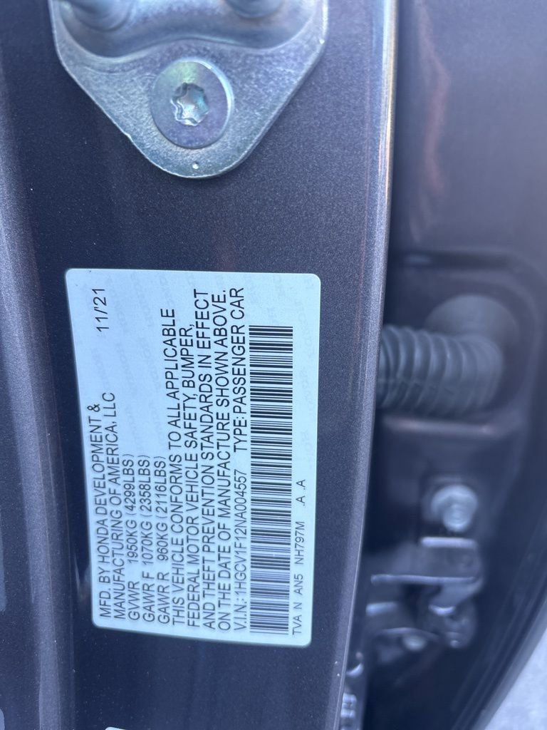 Used 2022 Honda Accord LX image 18