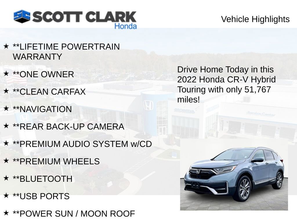 Used 2022 Honda CR-V Touring image 11