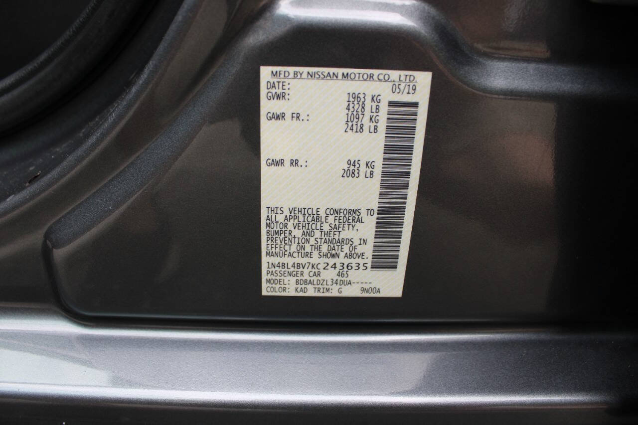 Used 2019 Nissan Altima 2.5 S FWD image 41