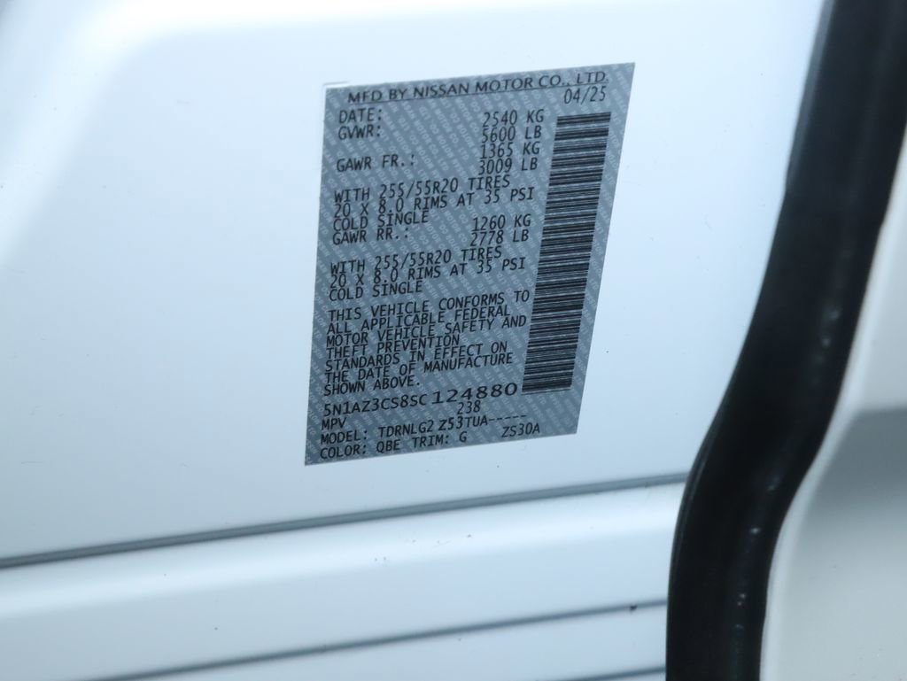 Certified 2025 Nissan Murano SL w/ Cargo Package AWD/4WD image 21