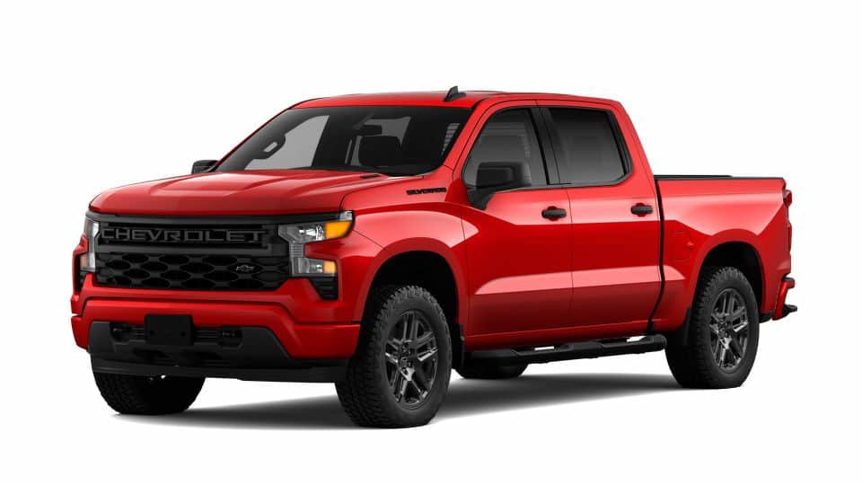 New 2026 Chevrolet Silverado 1500 Custom w/ Turbomax Blackout Package RWD image 51
