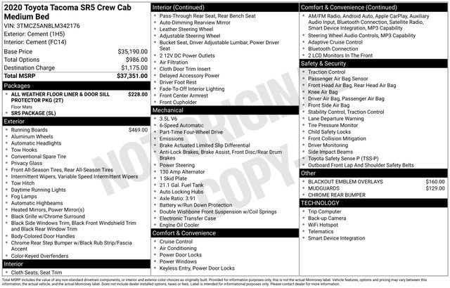 Used 2020 Toyota Tacoma SR5 image 29