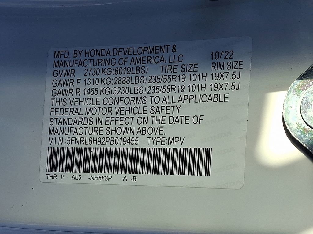 Used 2023 Honda Odyssey Elite image 28