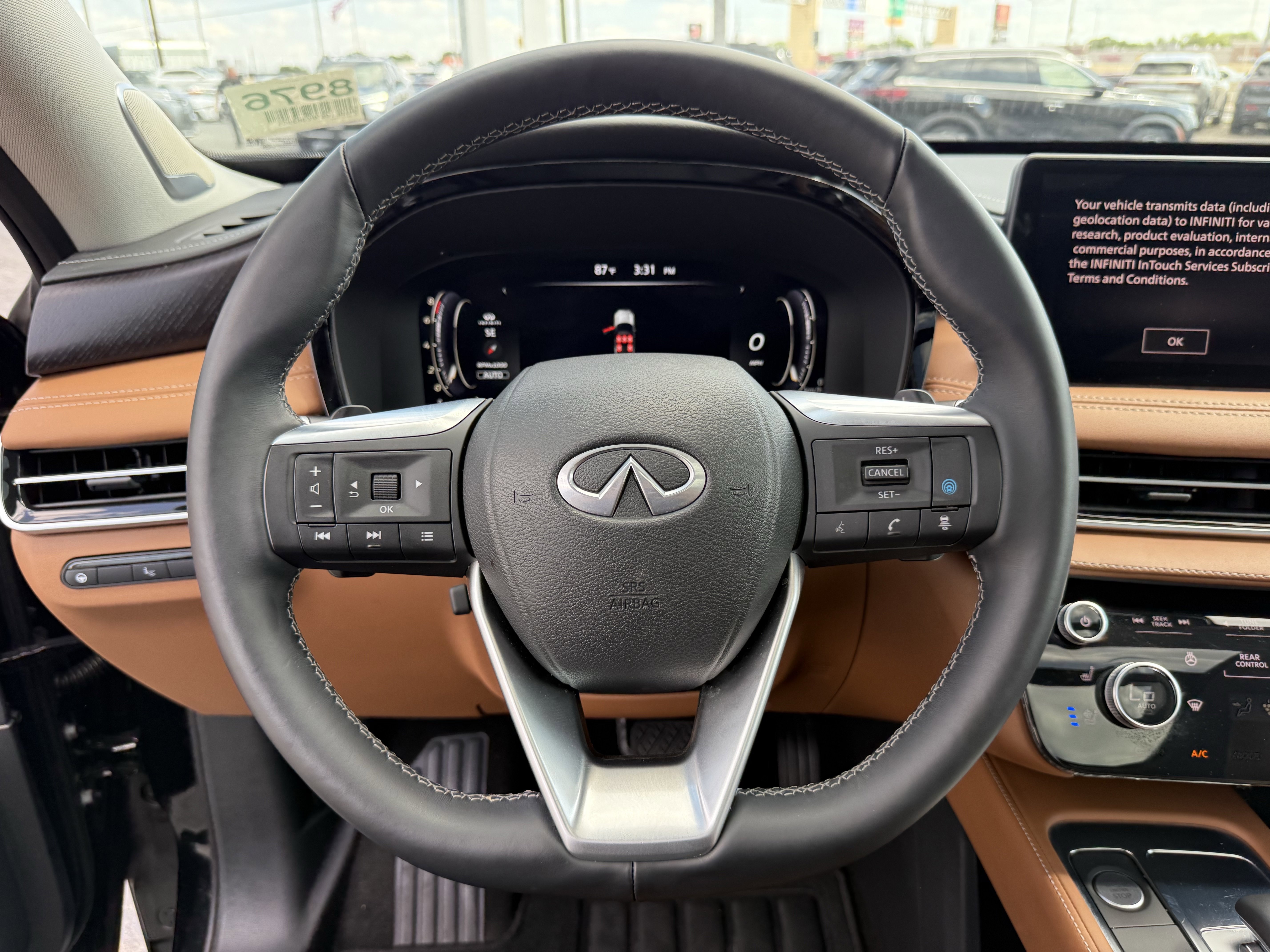 Certified 2023 INFINITI QX60 Sensory w/ Vision Package AWD/4WD image 20
