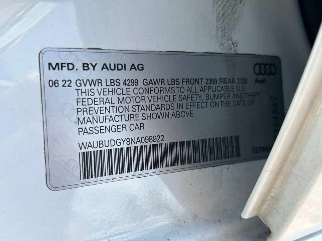 Used 2022 Audi A3 2.0T Premium Plus FWD image 54