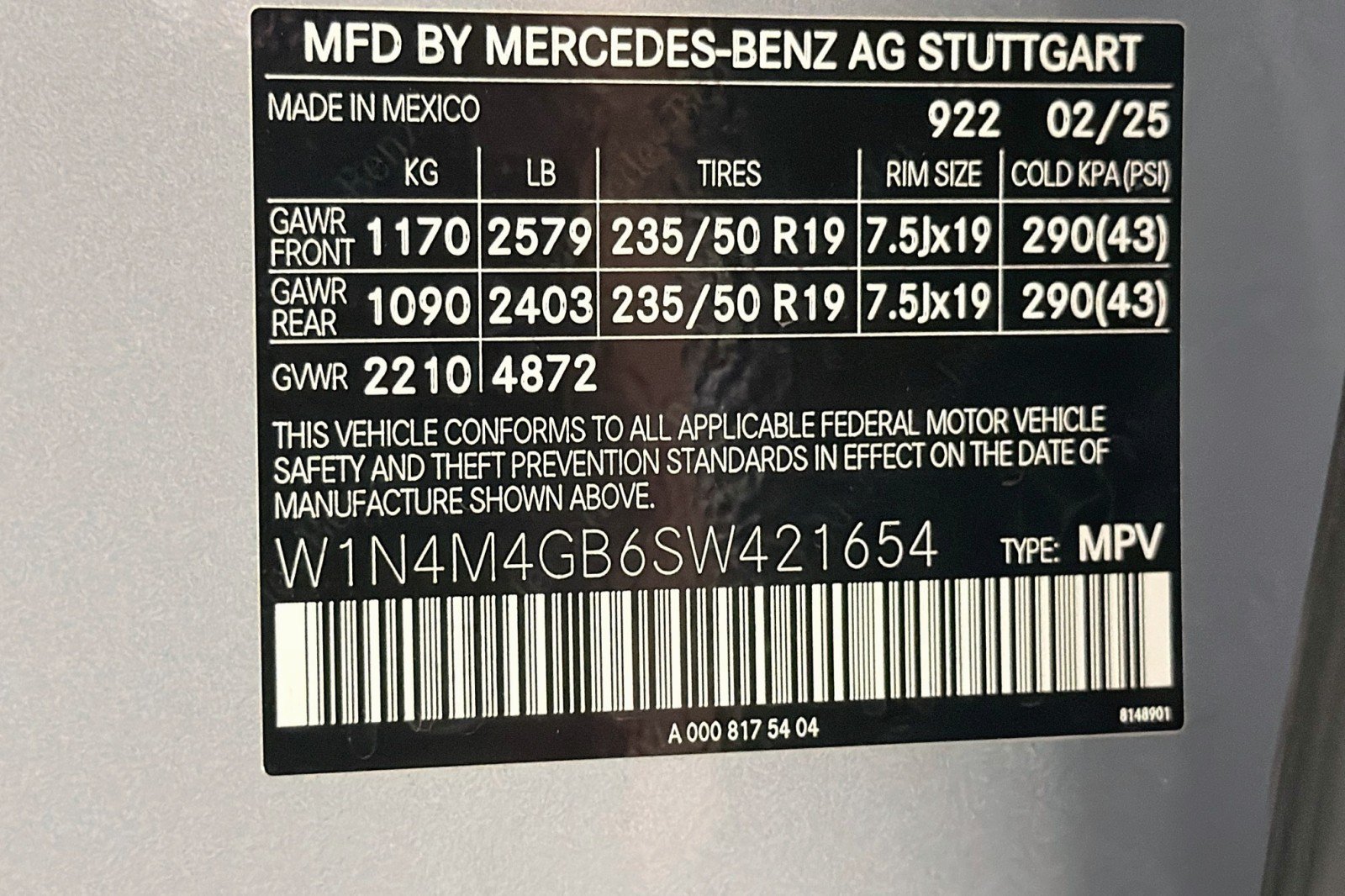 Used 2025 Mercedes-Benz GLB 250 image 24