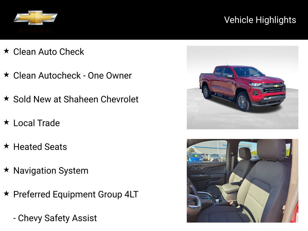Used 2024 Chevrolet Colorado LT w/ LT Convenience Package II AWD/4WD image 19