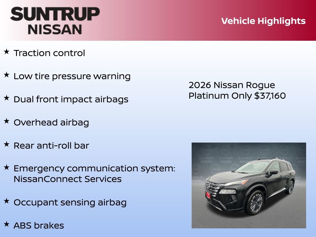New 2026 Nissan Rogue Platinum w/ Platinum Premium Package image 23