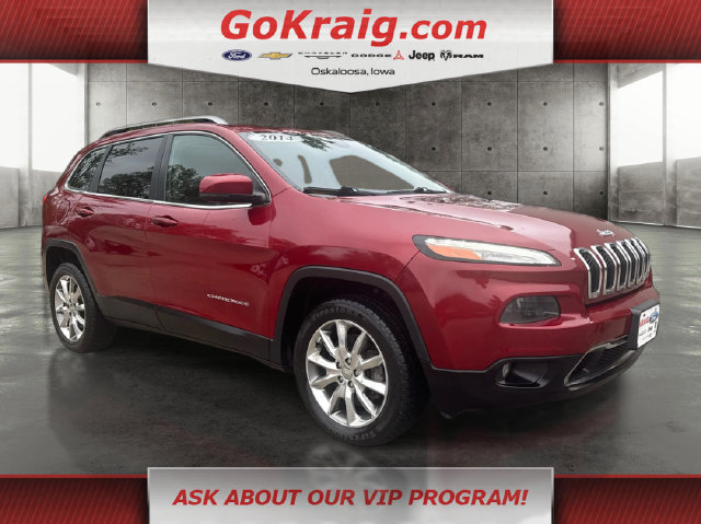 Used 2014 Jeep Cherokee Limited w/ Luxury Group AWD/4WD image 3