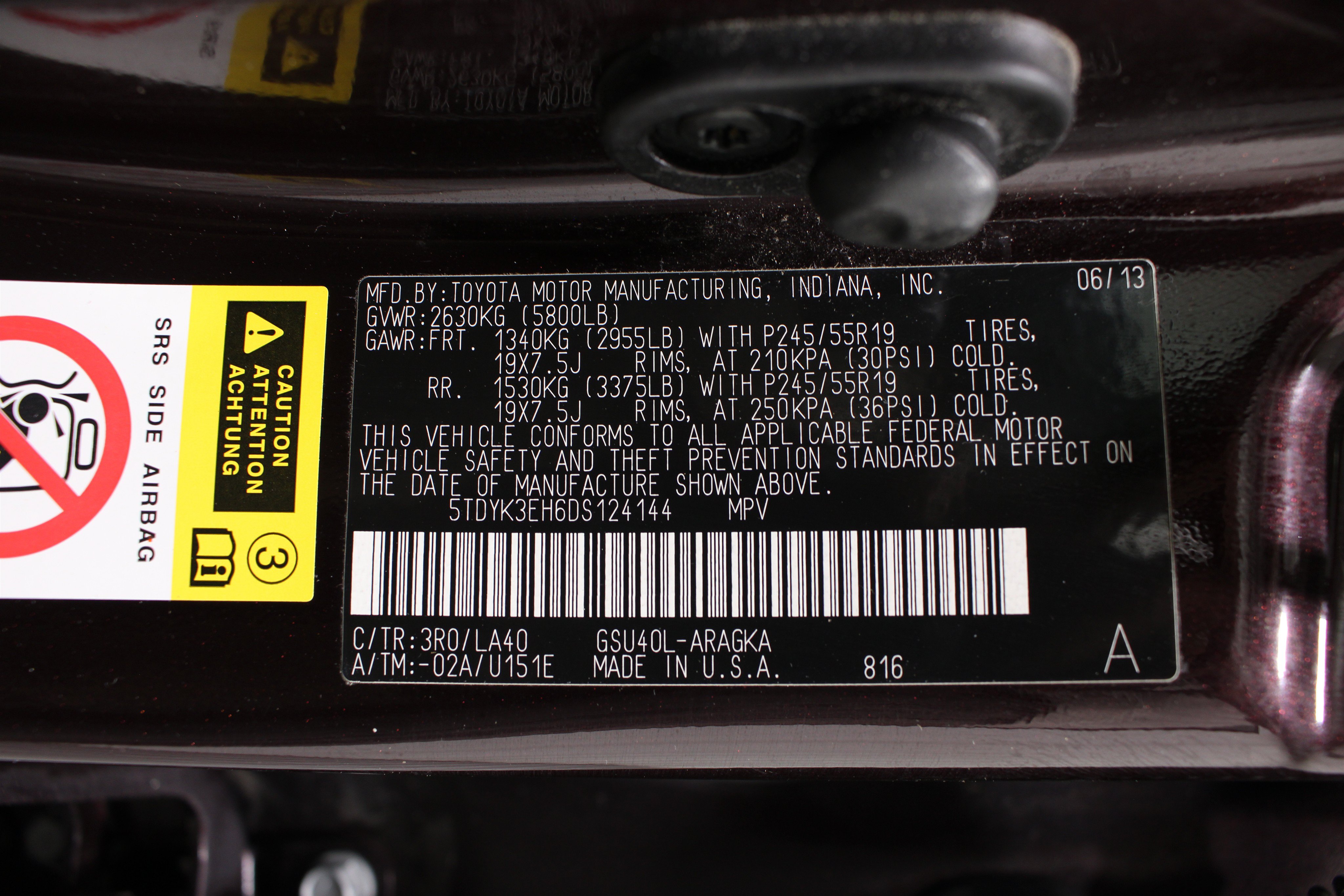 Used 2013 Toyota Highlander Limited FWD image 38