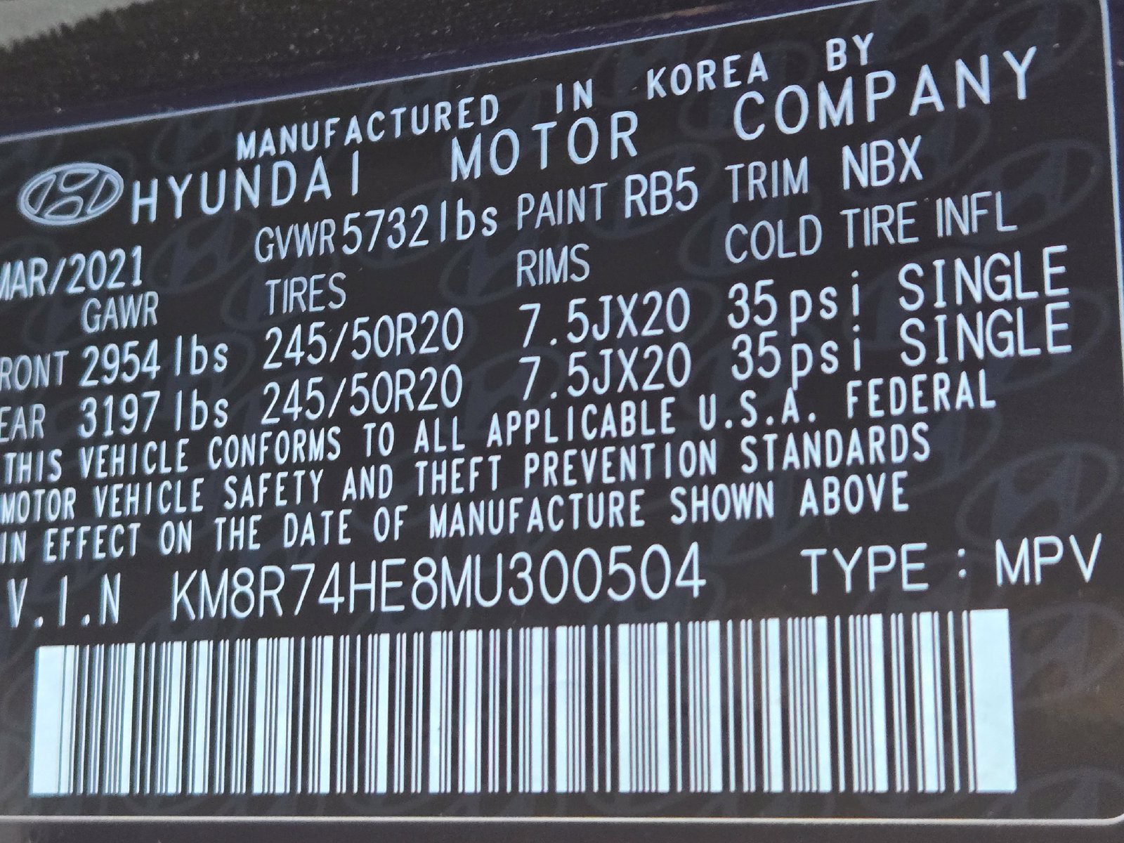 Used 2021 Hyundai Palisade Calligraphy FWD image 14