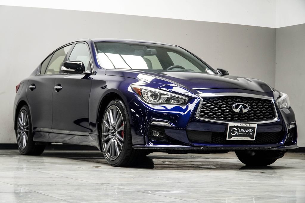 Used 2022 INFINITI Q50 Red Sport 400 image 4