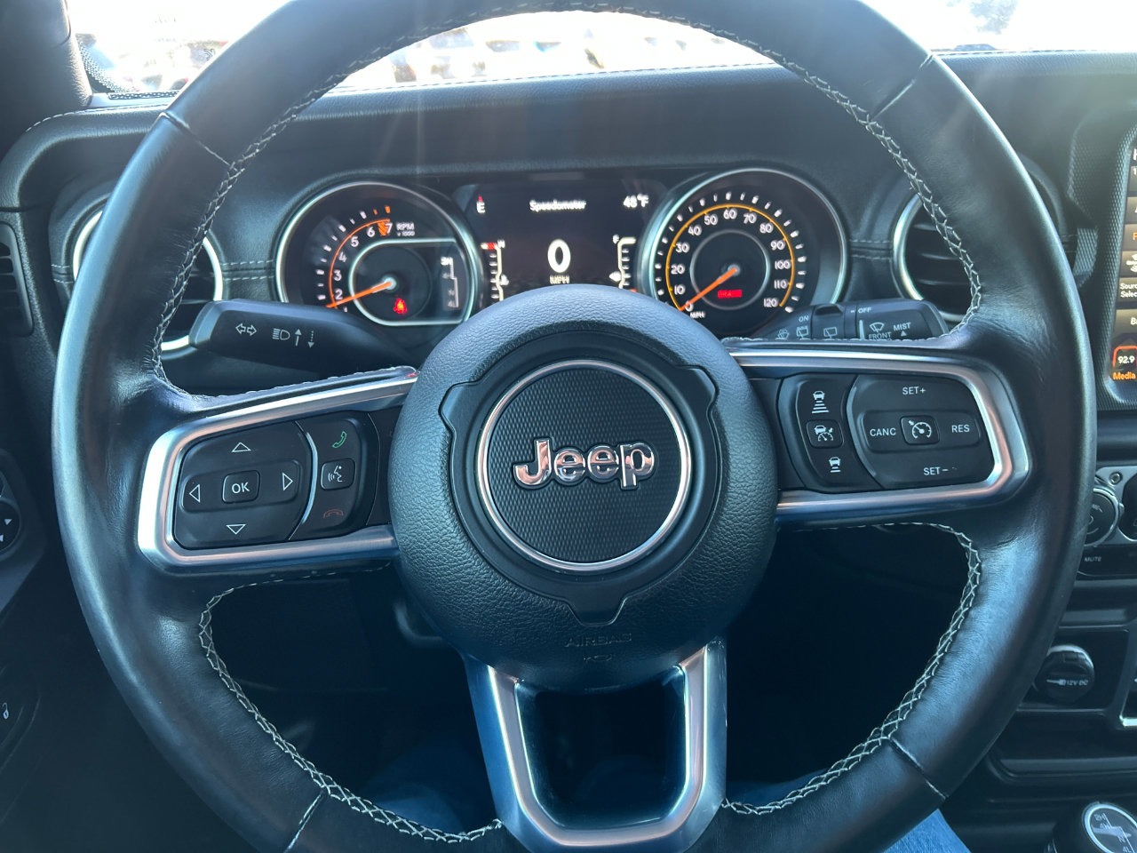 Used 2021 Jeep Wrangler Unlimited Sahara w/ Uconnect 4C Nav & Sound Group image 8