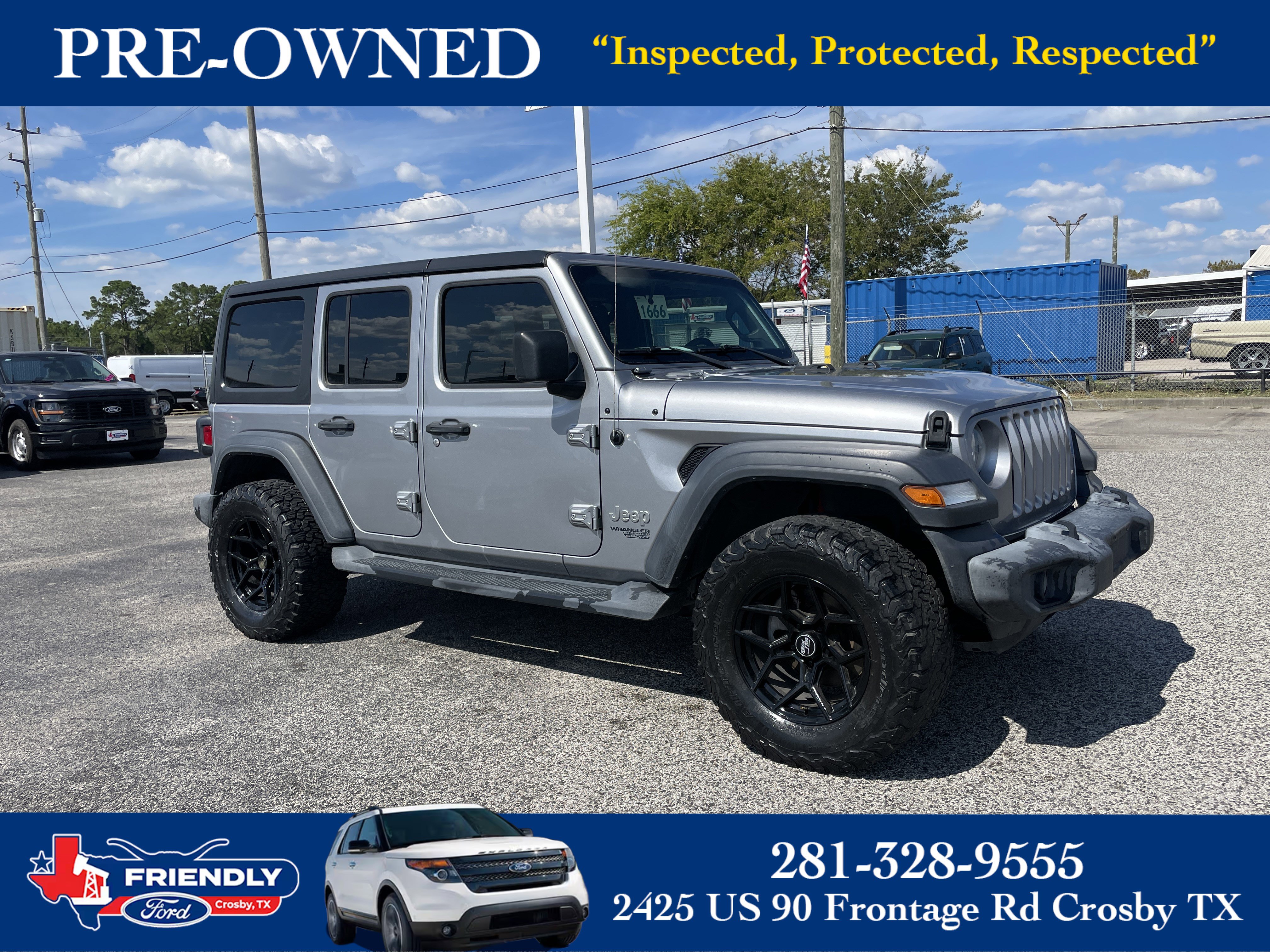 Used 2018 Jeep Wrangler Unlimited Sport S video 1