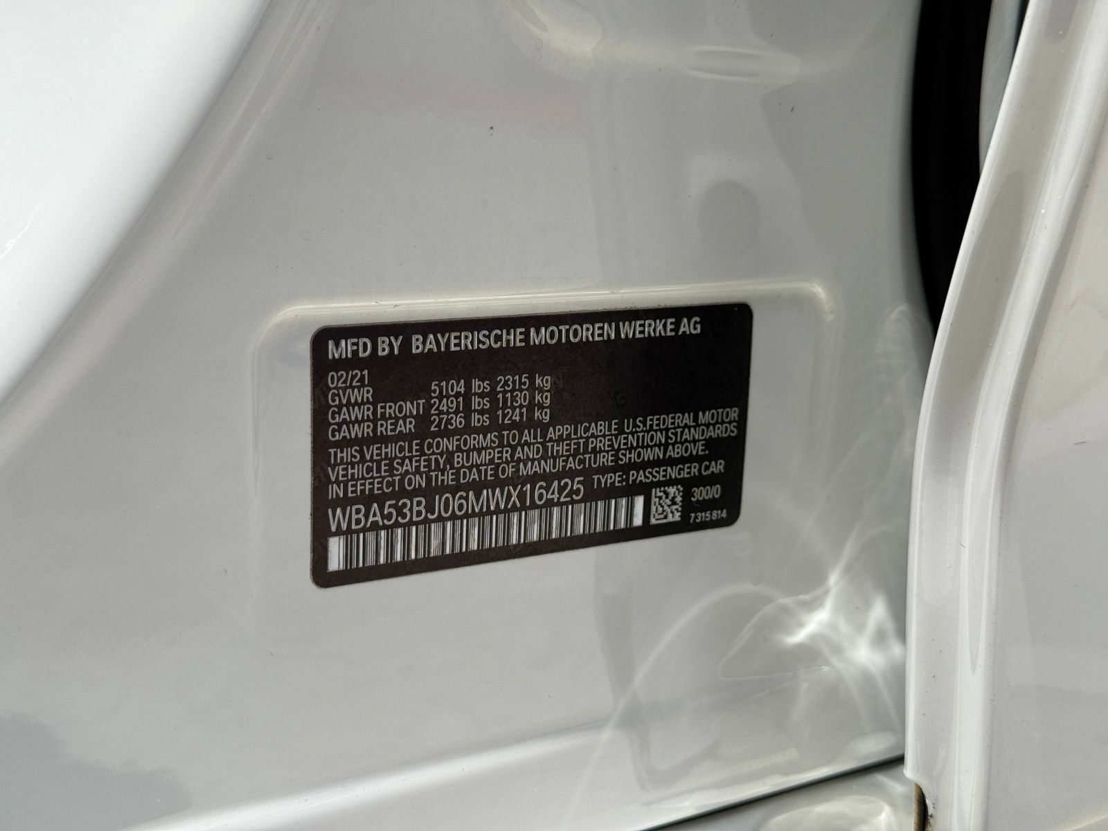 Used 2021 BMW 540i w/ M Sport Package RWD image 41