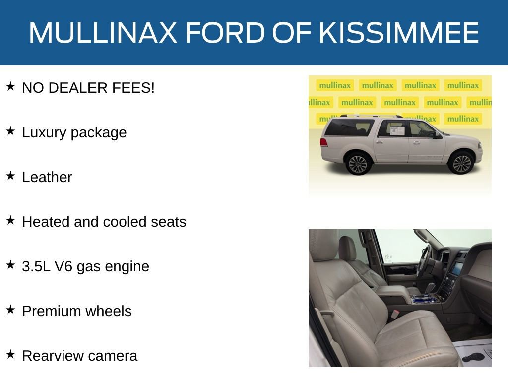 Used 2015 Lincoln Navigator L 2WD image 13